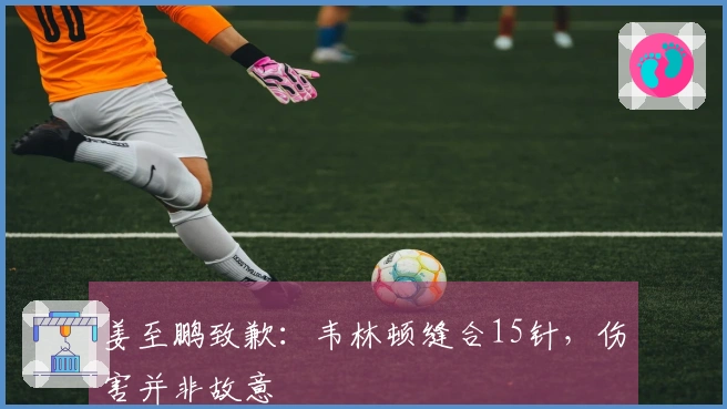 姜至鹏致歉：韦林顿缝合15针，伤害并非故意